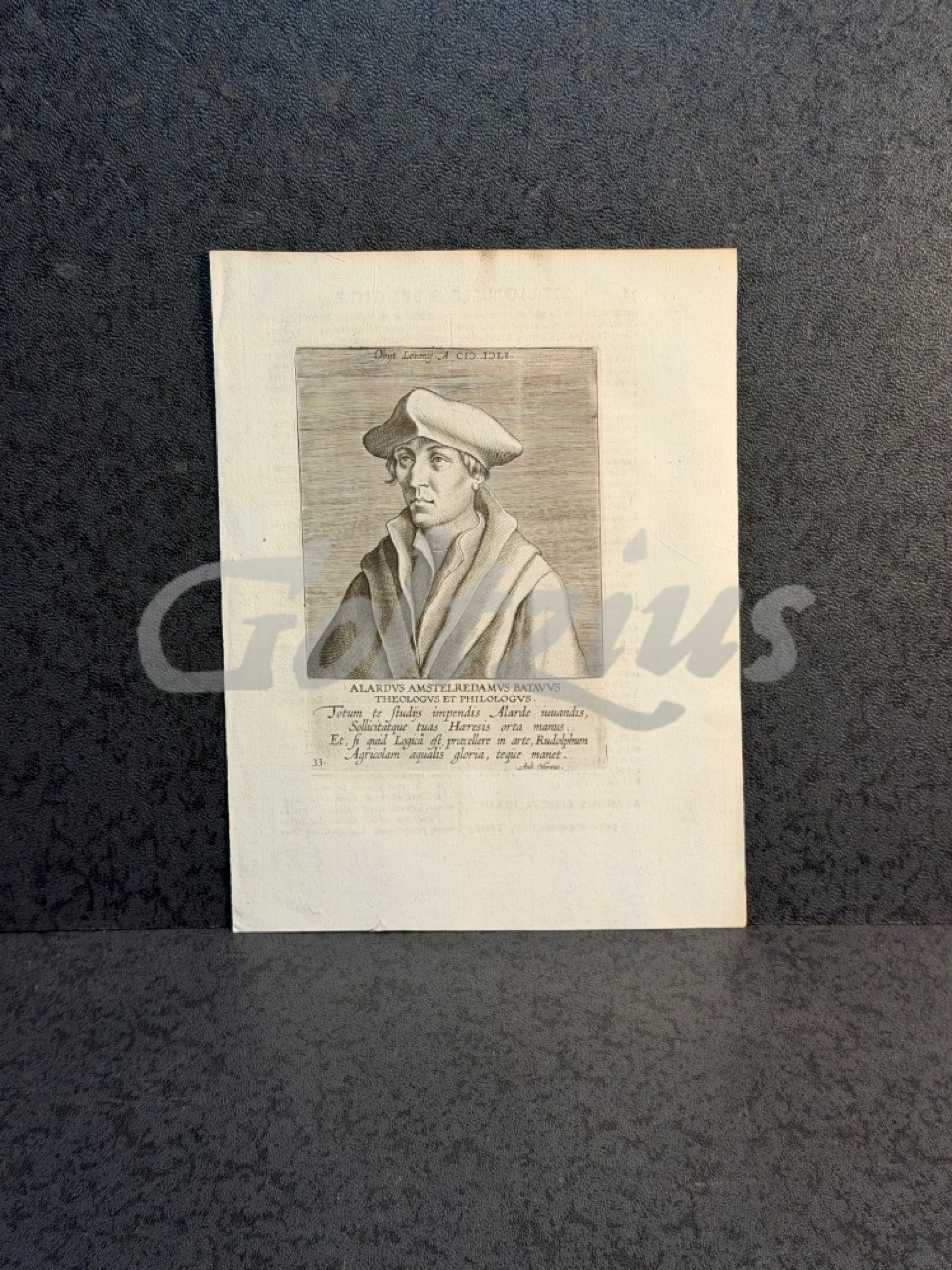 Portrait of Alardus of Amsterdam